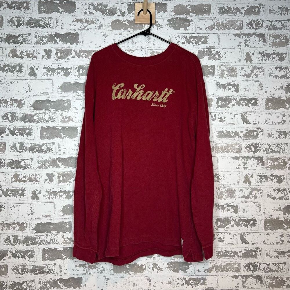 Vintage carhartt long sleeve shirt
